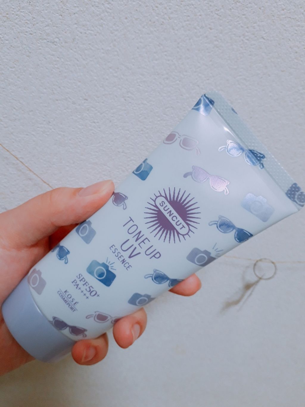 トーンアップUV エッセンス/サンカット®/日焼け止めローションを使ったクチコミ(1枚目)