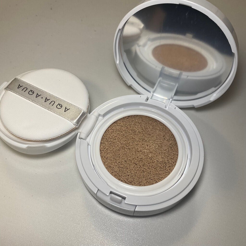 オーガニッククッションコンパクト/アクア・アクア/クッションファンデーションを使ったクチコミ(2枚目)