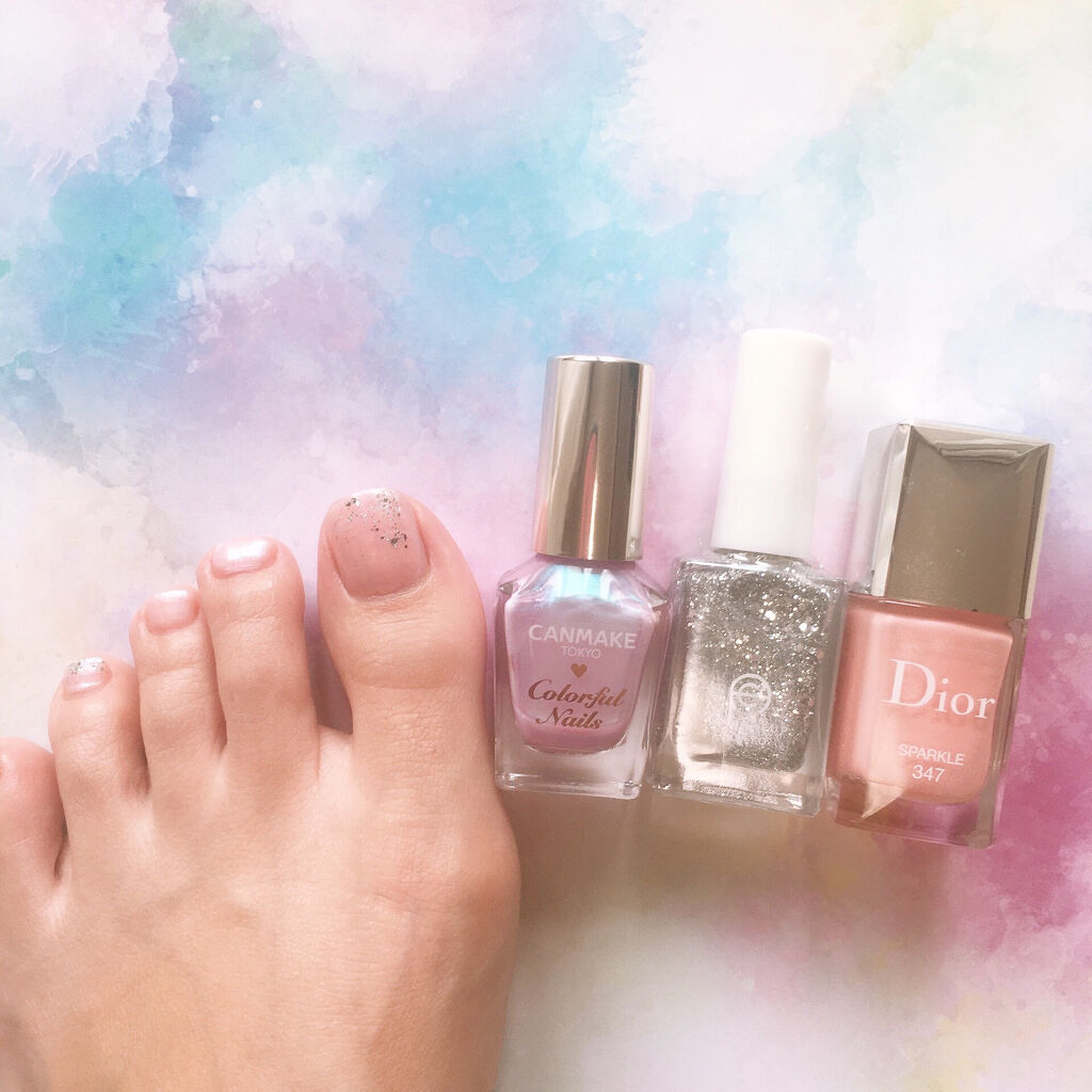 ディオール ヴェルニ 347 スパークル（生産終了）/Dior/マニキュアを使ったクチコミ（1枚目）