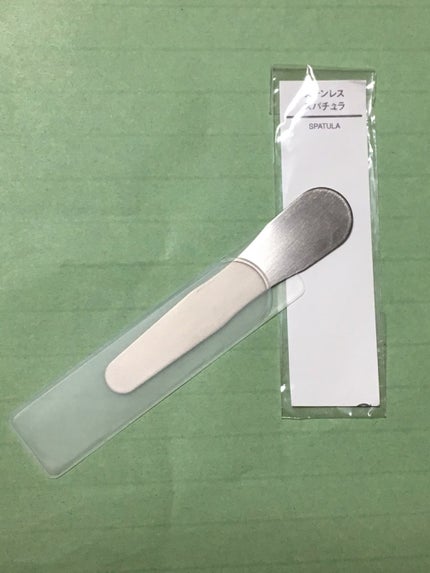 ステンレススパチュラ/無印良品/その他スキンケアグッズを使ったクチコミ(1枚目)