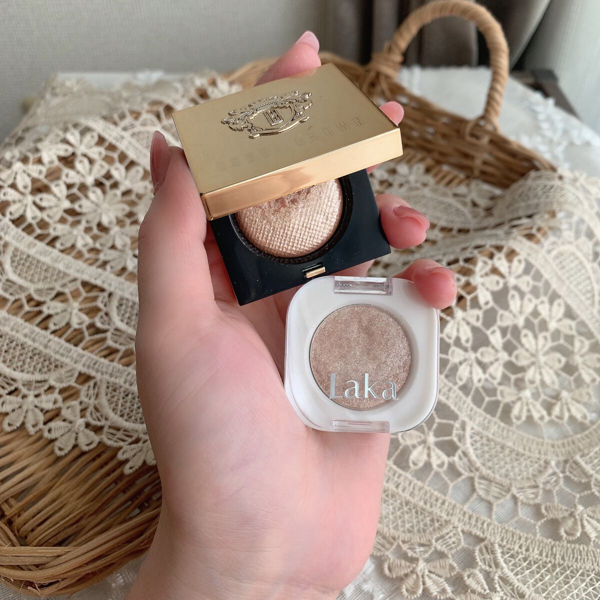 モノアイシャドウ/Laka/単色アイシャドウを使ったクチコミ（1枚目）