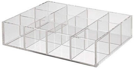 無印良品 重なるアクリル仕切付ボックス