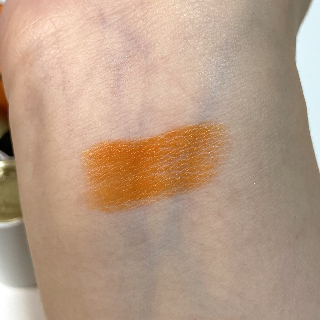 〈ルージュ・エルメス〉 ルージュ ア レーヴル サティネ 33 オランジュ・ボワット/エルメス/口紅を使ったクチコミ（3枚目）