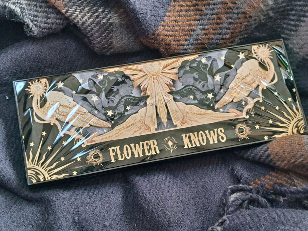 リトルエンジェル12色アイシャドウパレット ダークエンジェル/FlowerKnows/アイシャドウパレットを使ったクチコミ（1枚目）