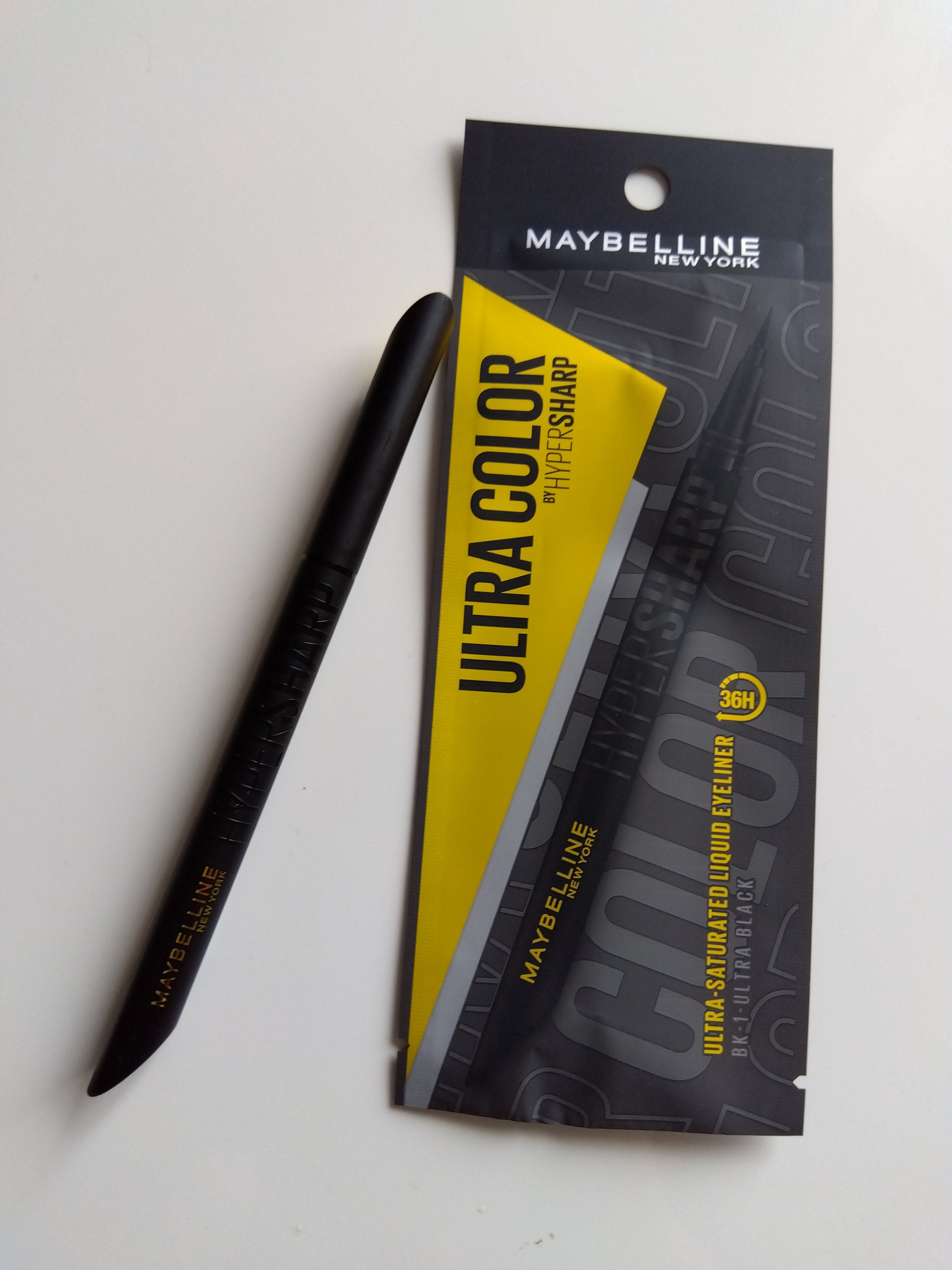 ウルトラカラー アイライナー BR-2 絶妙な目ヂカラ ブラウンブラック/MAYBELLINE NEW YORK/リキッドアイライナーを使ったクチコミ（1枚目）