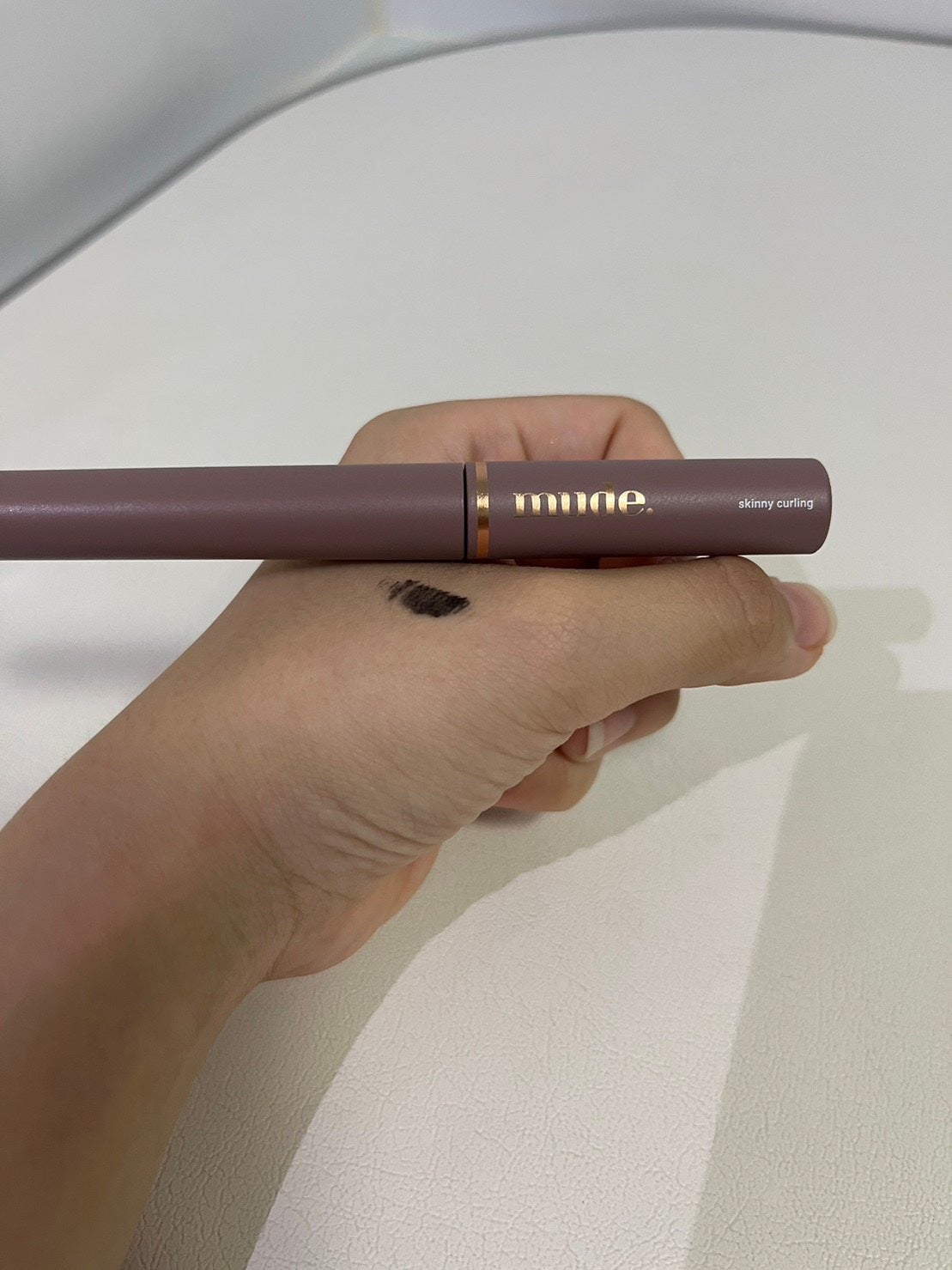 インスパイアスキニーカーリングマスカラ/mude./マスカラを使ったクチコミ(3枚目)