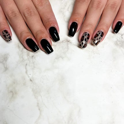 #レオパードネイル,#ブラックネイル,#冬ネイル,#ネイル,#ニュアンスネイル,#スカルプネイル,#ジェルネイル,#ママネイル,#ギャルネイル,#大人ネイル,#派手ネイル,#ネイル,#城陽ネイル,#京都ネイル,#大阪ネイル,#奈良ネイルのネイルデザイン
