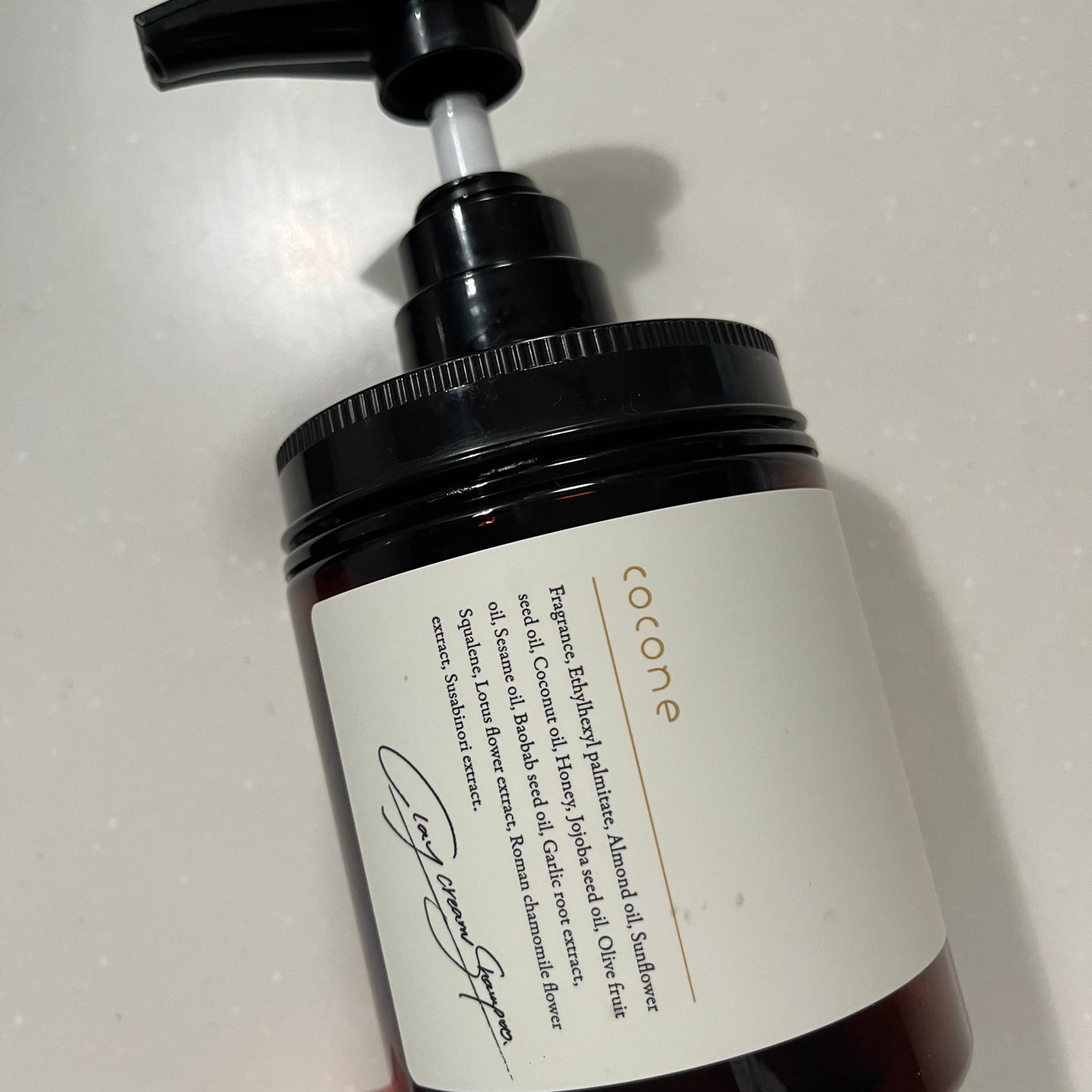 クレイクリームシャンプー(モイスト)/cocone/市販シャンプーを使ったクチコミ(1枚目)