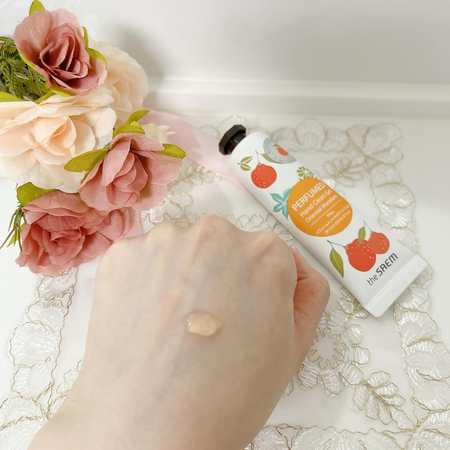 パフュームハンド クリーンジェル/the SAEM/ハンドジェルを使ったクチコミ（3枚目）