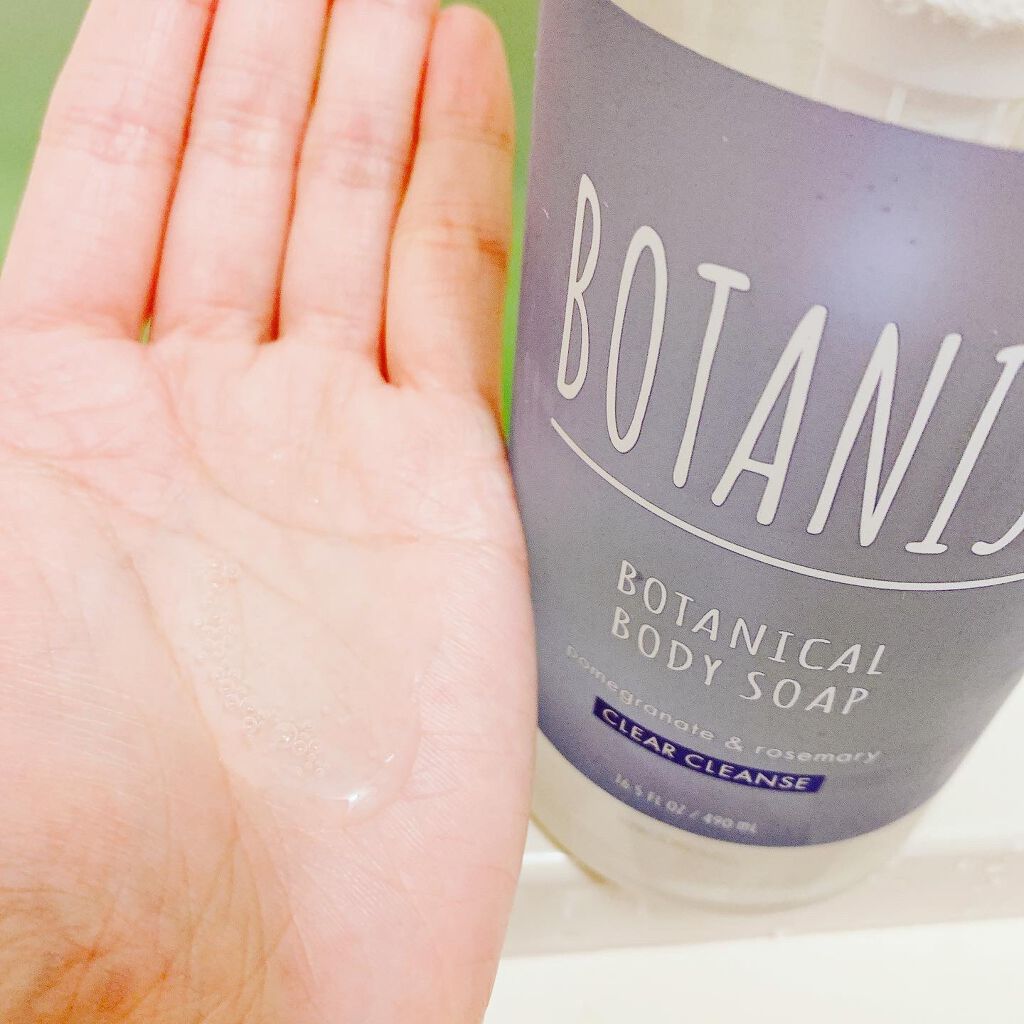 ボタニカルボディーソープ(クリアクレンズ)/BOTANIST/ボディソープを使ったクチコミ(2枚目)