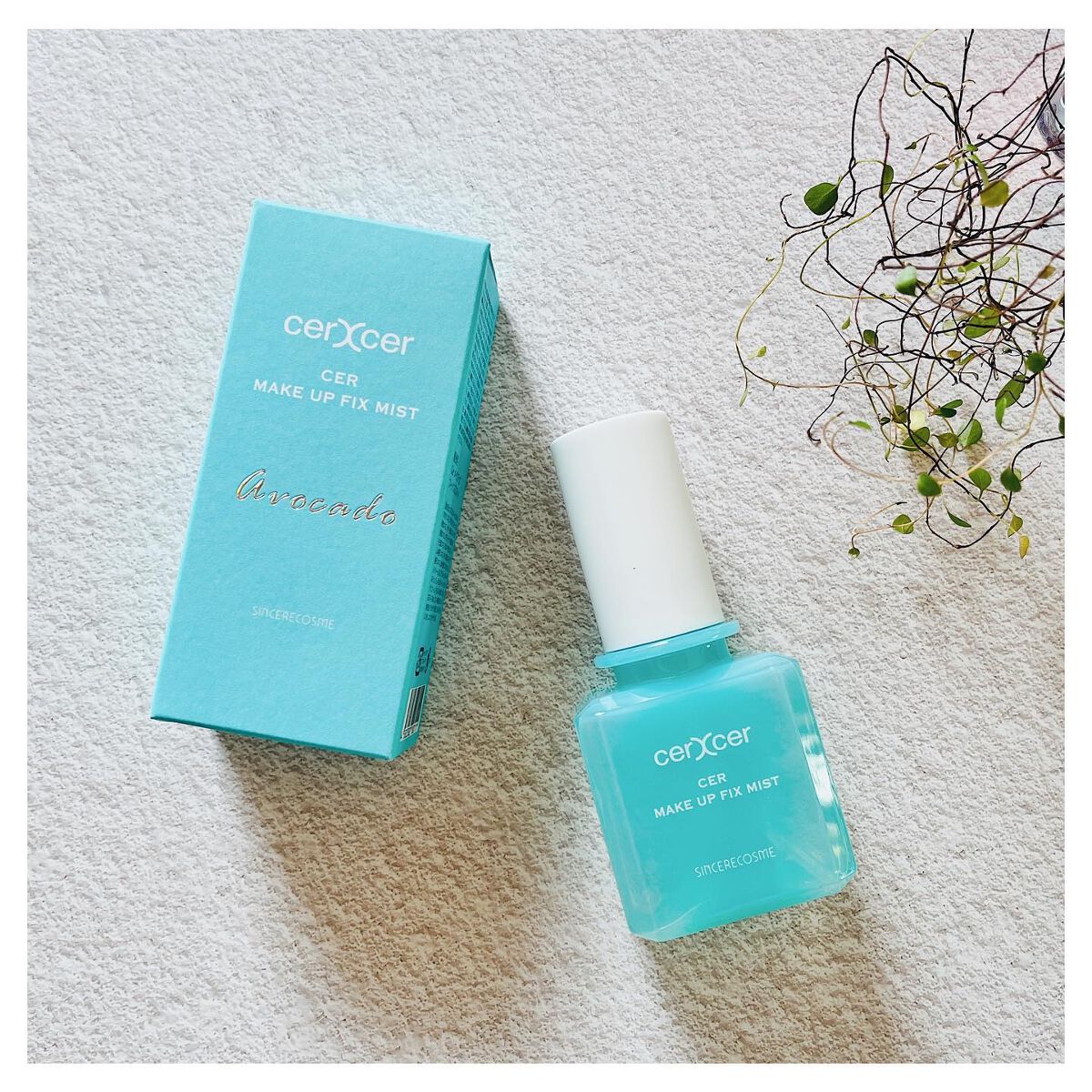 メイクアップフィックスミスト/cerXcer/フィックスミストを使ったクチコミ(7枚目)