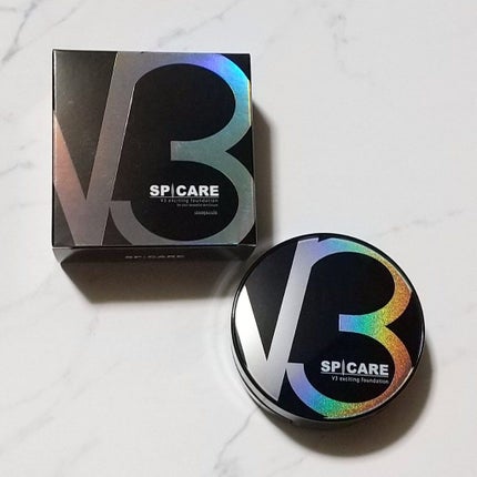 V3 エキサイティングファンデーション/SPICARE/クッションファンデーションを使ったクチコミ(1枚目)
