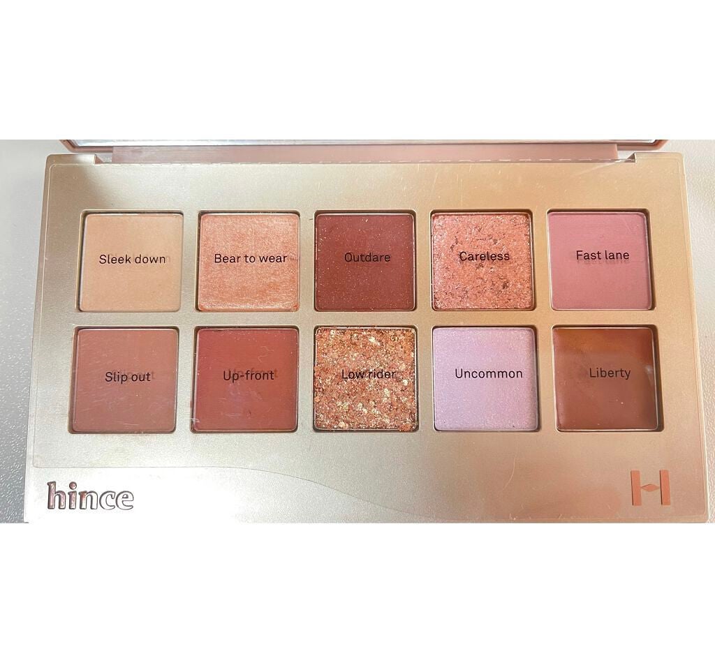 ニューデップスアイシャドウパレット/hince/アイシャドウパレットを使ったクチコミ(3枚目)