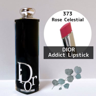 Dior ディオール アディクト リップスティック
カラー：373 Rose Celestial

海外に住む親戚からのプレゼントで貰いました
とっても可愛いカラーで見たまんまのビビットなピンクです。
