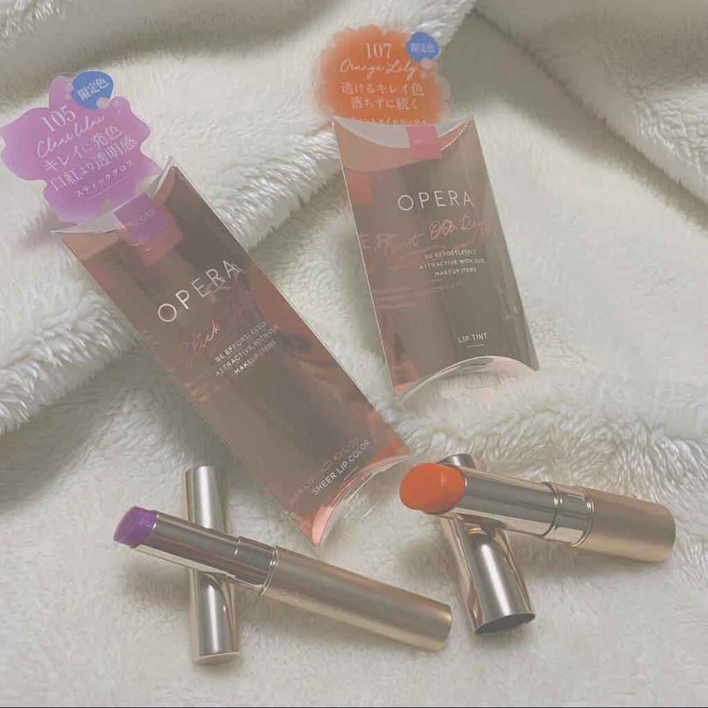 オペラ シアーリップカラー RN/OPERA/リップグロスを使ったクチコミ(1枚目)