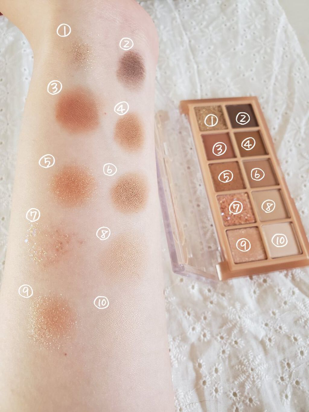 ベターザンパレット/rom&nd/アイシャドウパレットを使ったクチコミ(3枚目)