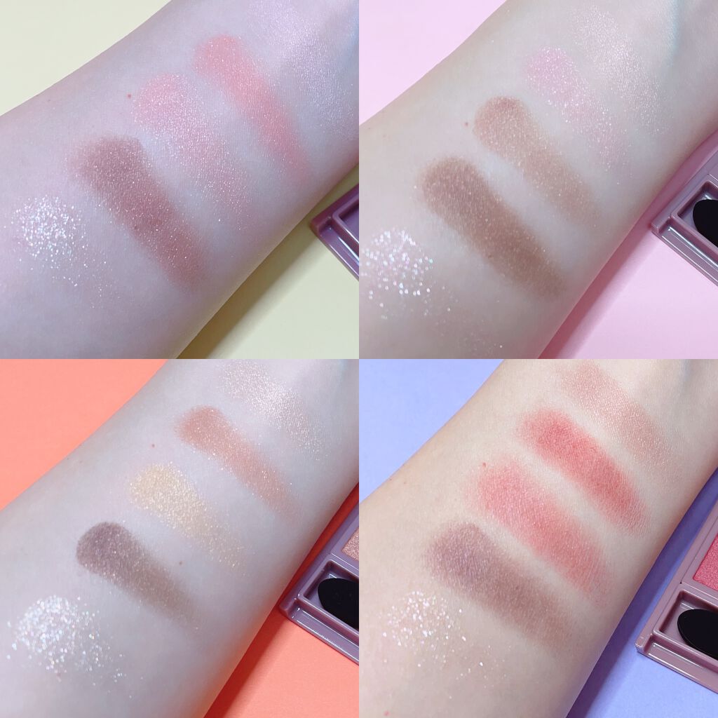 パーフェクトスタイリストアイズ/キャンメイク/アイシャドウパレットを使ったクチコミ(5枚目)