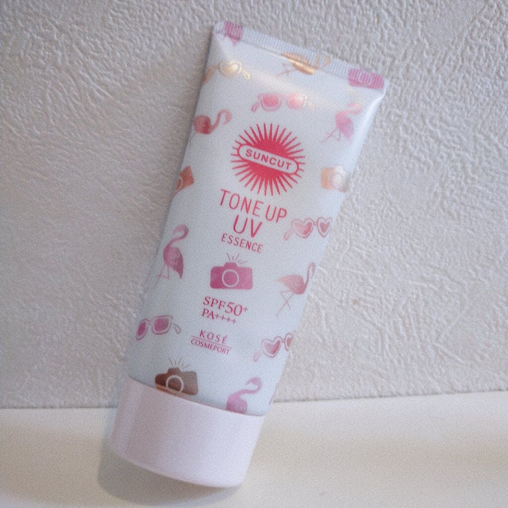 トーンアップUV エッセンス/サンカット®/日焼け止めローションを使ったクチコミ(2枚目)