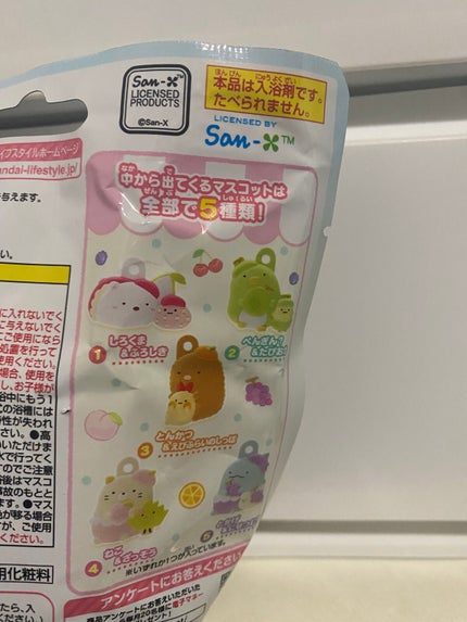 びっくら❓たまご すみっコぐらし~フルーツバージョン~/バンダイ/入浴剤を使ったクチコミ(3枚目)
