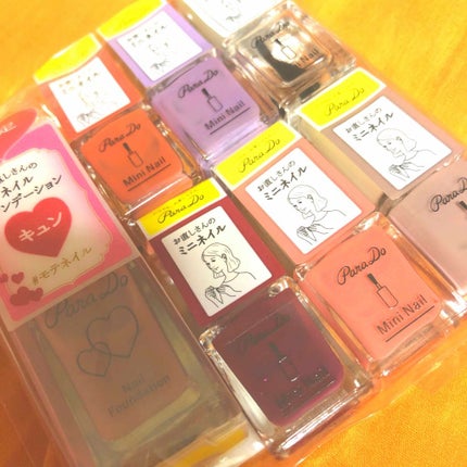 ミニネイル/パラドゥ/マニキュアを使ったクチコミ(3枚目)