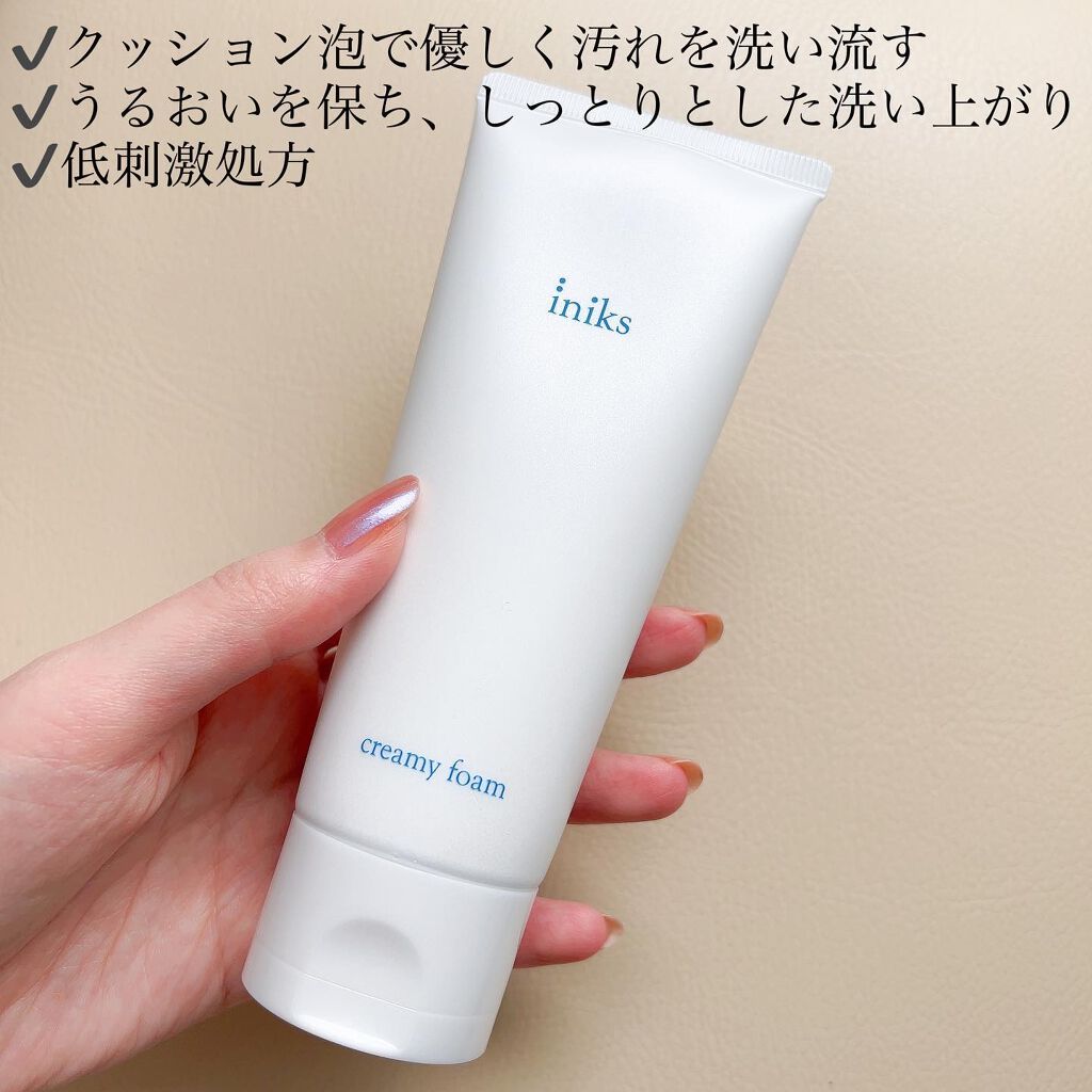 クリーミィ フォーム/iniks/洗顔フォームを使ったクチコミ(2枚目)