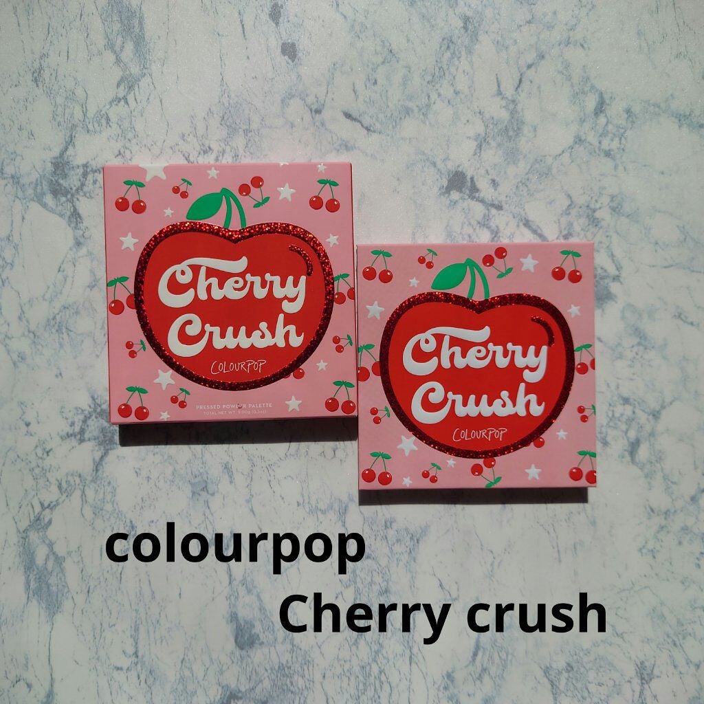 チェリークラッシュ/ColourPop/アイシャドウパレットを使ったクチコミ(1枚目)