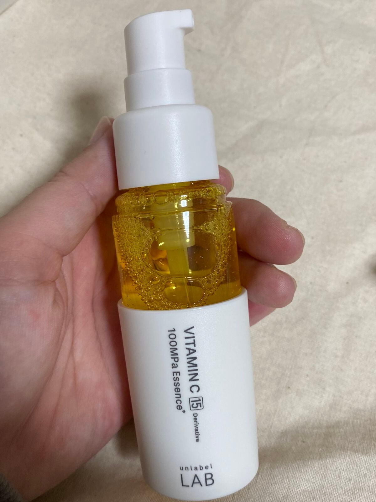 V エッセンス/unlabel/美容液を使ったクチコミ(3枚目)
