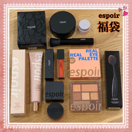 espoir 福袋/espoir/メイクアップキットを使ったクチコミ(1枚目)