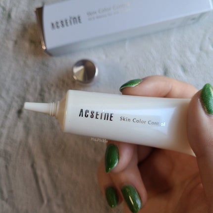 スキンカラーコントロール/ACSEINE/クリームコンシーラーを使ったクチコミ(2枚目)
