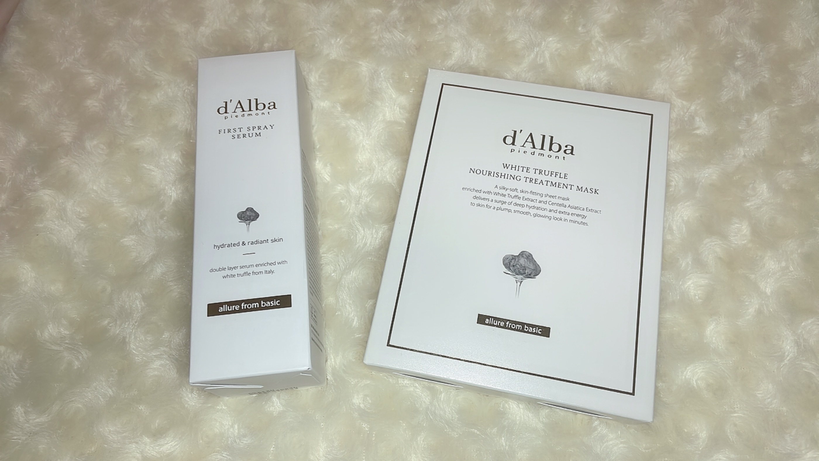 ダルバ ホワイトトリュフファーストスプレーセラム/ダルバ/ミスト状化粧水を使ったクチコミ（1枚目）