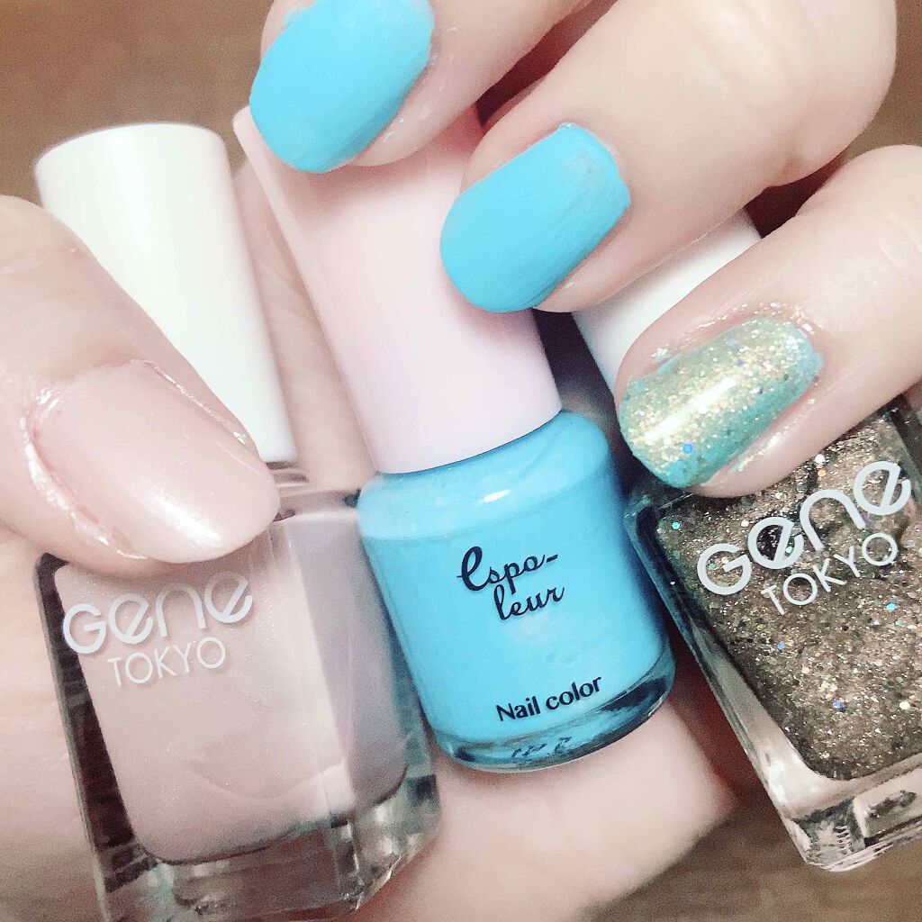 爪強化ベースコート/DAISO/ネイルベースコートを使ったクチコミ（1枚目）