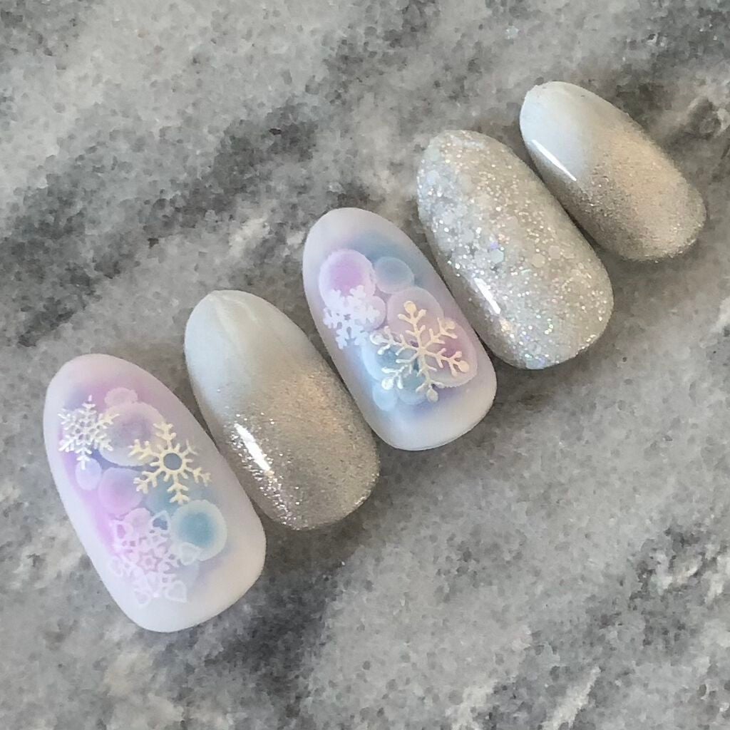 ラブリーカラージェル/グレースジェル/ジェルネイルを使ったクチコミ(4枚目)