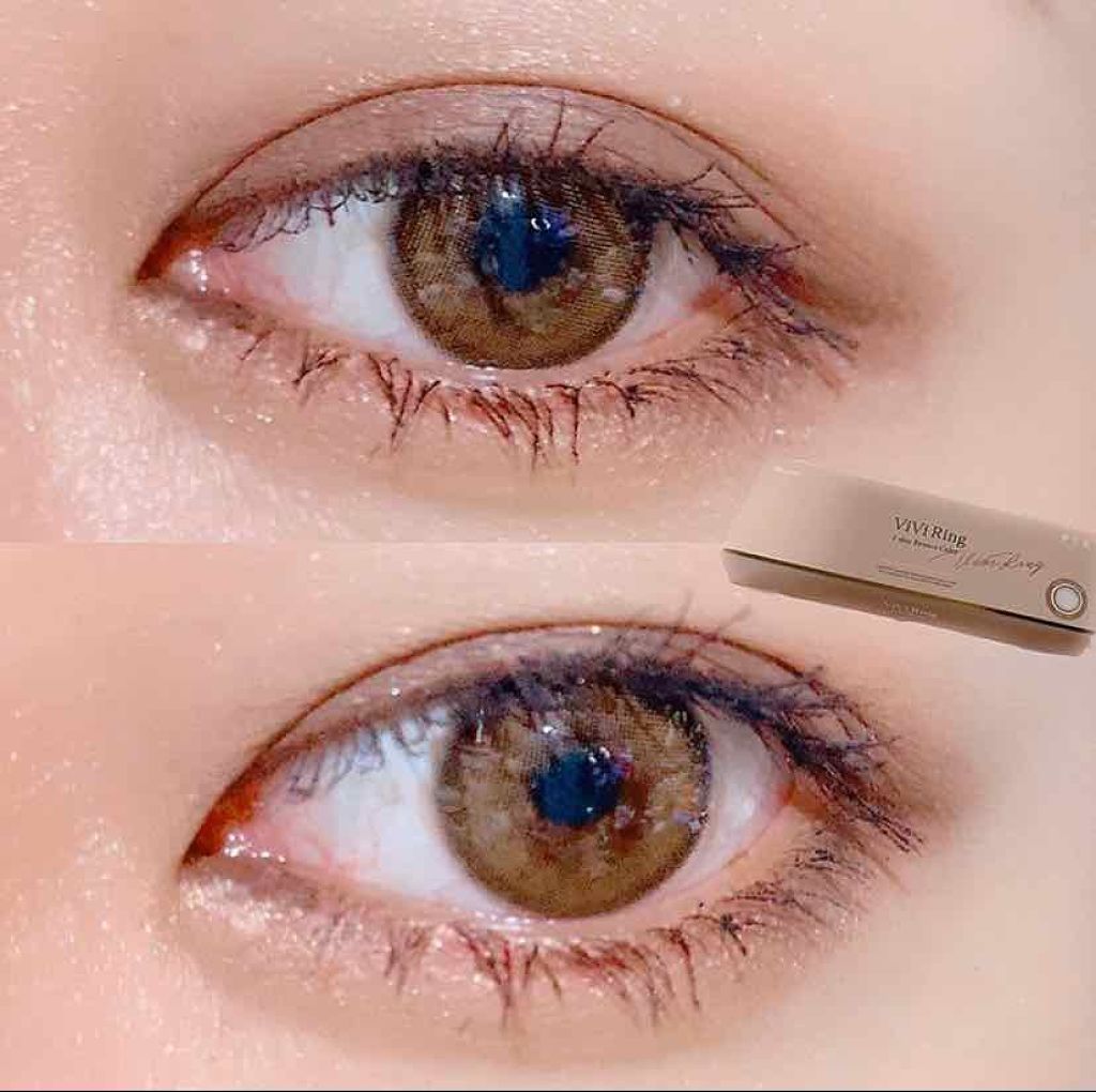 ViVi Ring 1day/OLENS/ワンデー(1DAY)カラコンを使ったクチコミ(1枚目)