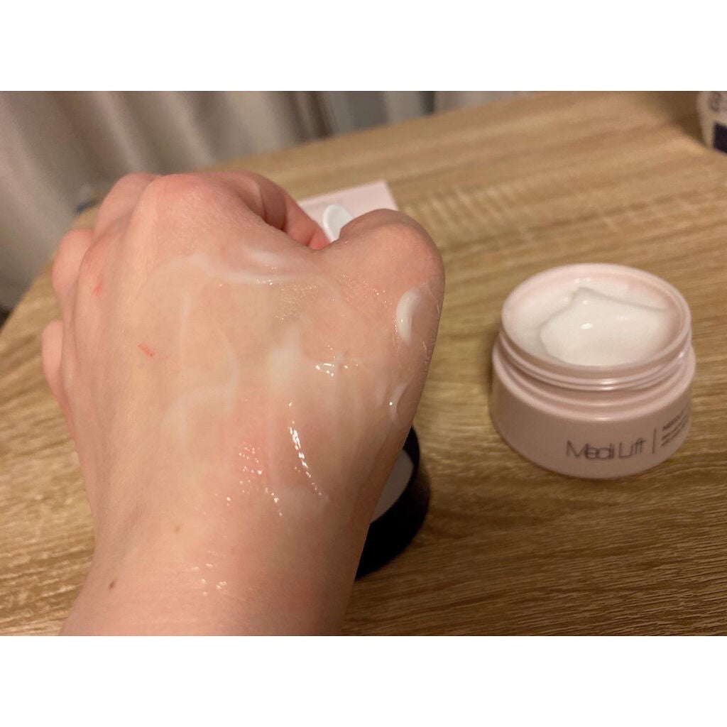 メディリフト ニードルリフトクリーム/YA-MAN TOKYO JAPAN/フェイスクリームを使ったクチコミ(3枚目)