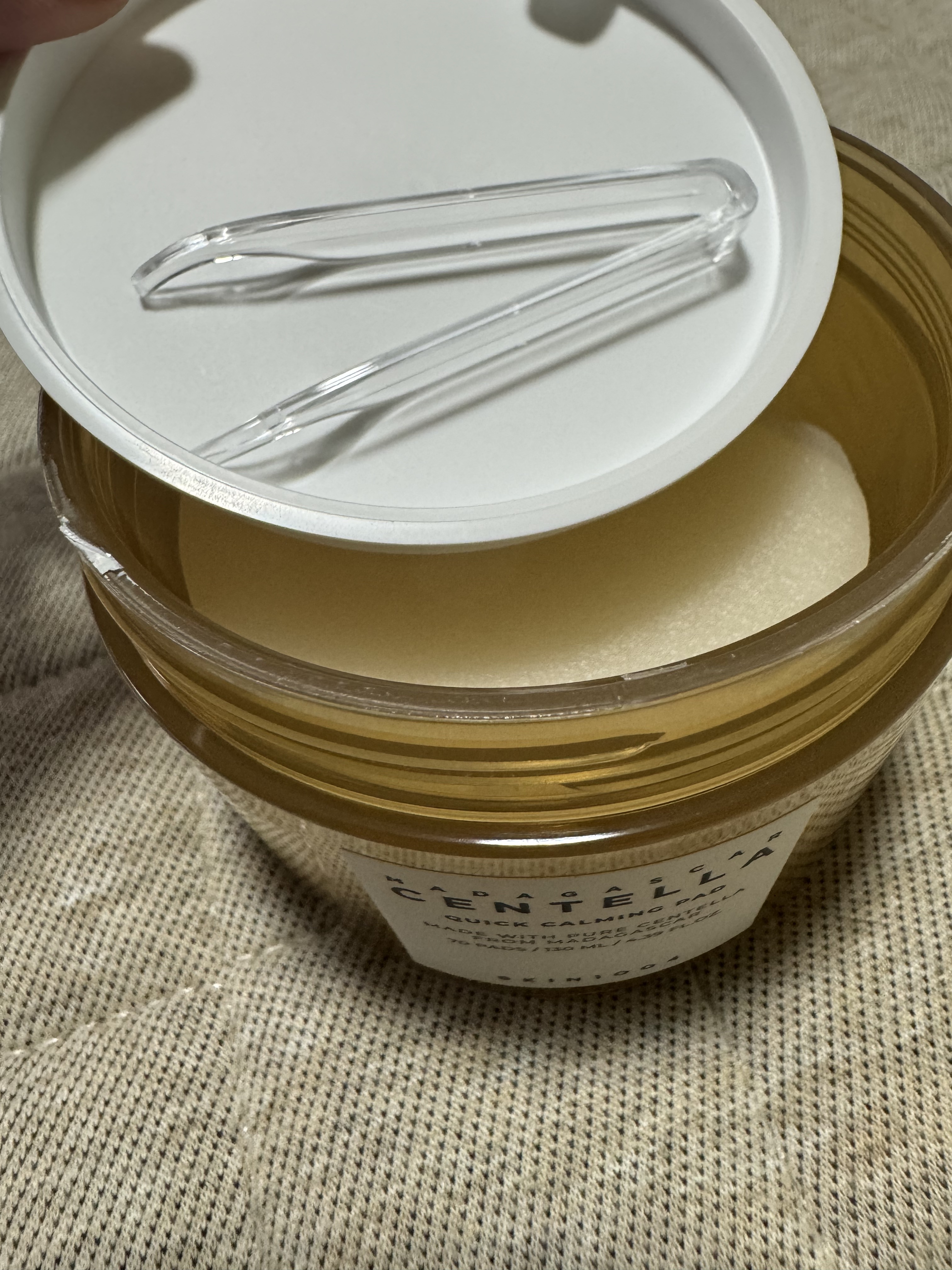 センテラ クイックカーミングパッド/SKIN1004/トナーパッドを使ったクチコミ（3枚目）