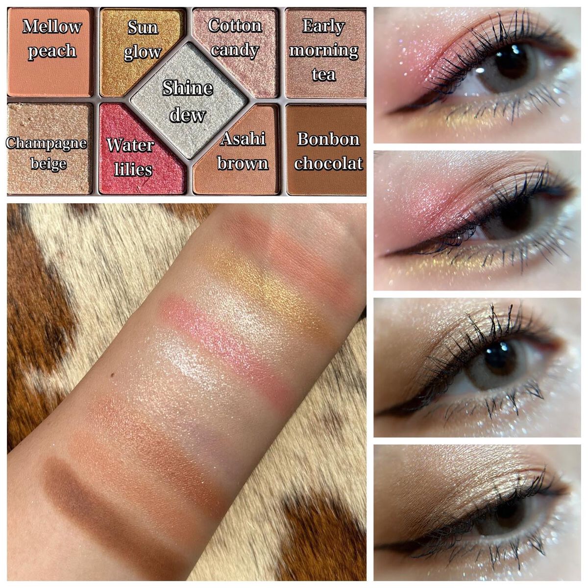 シャインユー アイシャドウパレット/frunflynn/アイシャドウパレットを使ったクチコミ(4枚目)