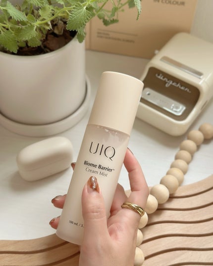 バイオームバリア クリームミスト/UIQ/ミスト状化粧水を使ったクチコミ(4枚目)
