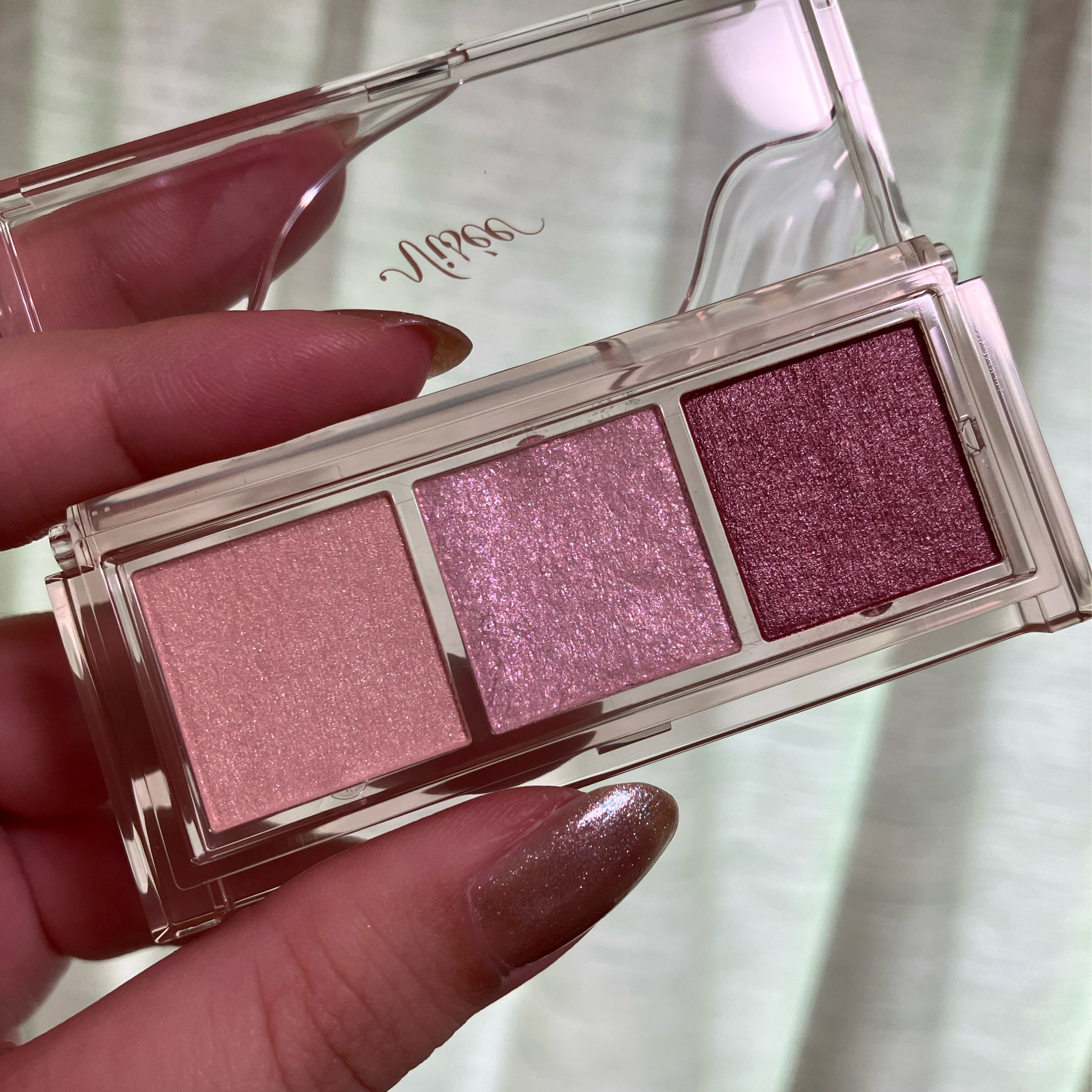 キラー アイ トリオ/Visée/アイシャドウパレットを使ったクチコミ（2枚目）