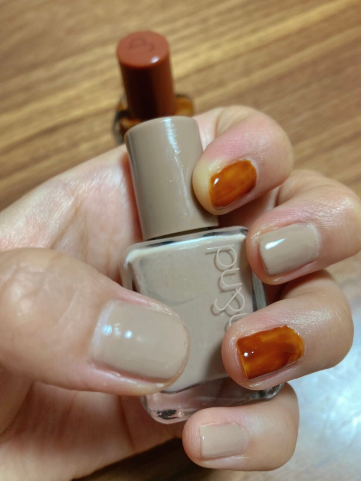 ムードペブルネイル/rom&nd/マニキュアを使ったクチコミ(2枚目)