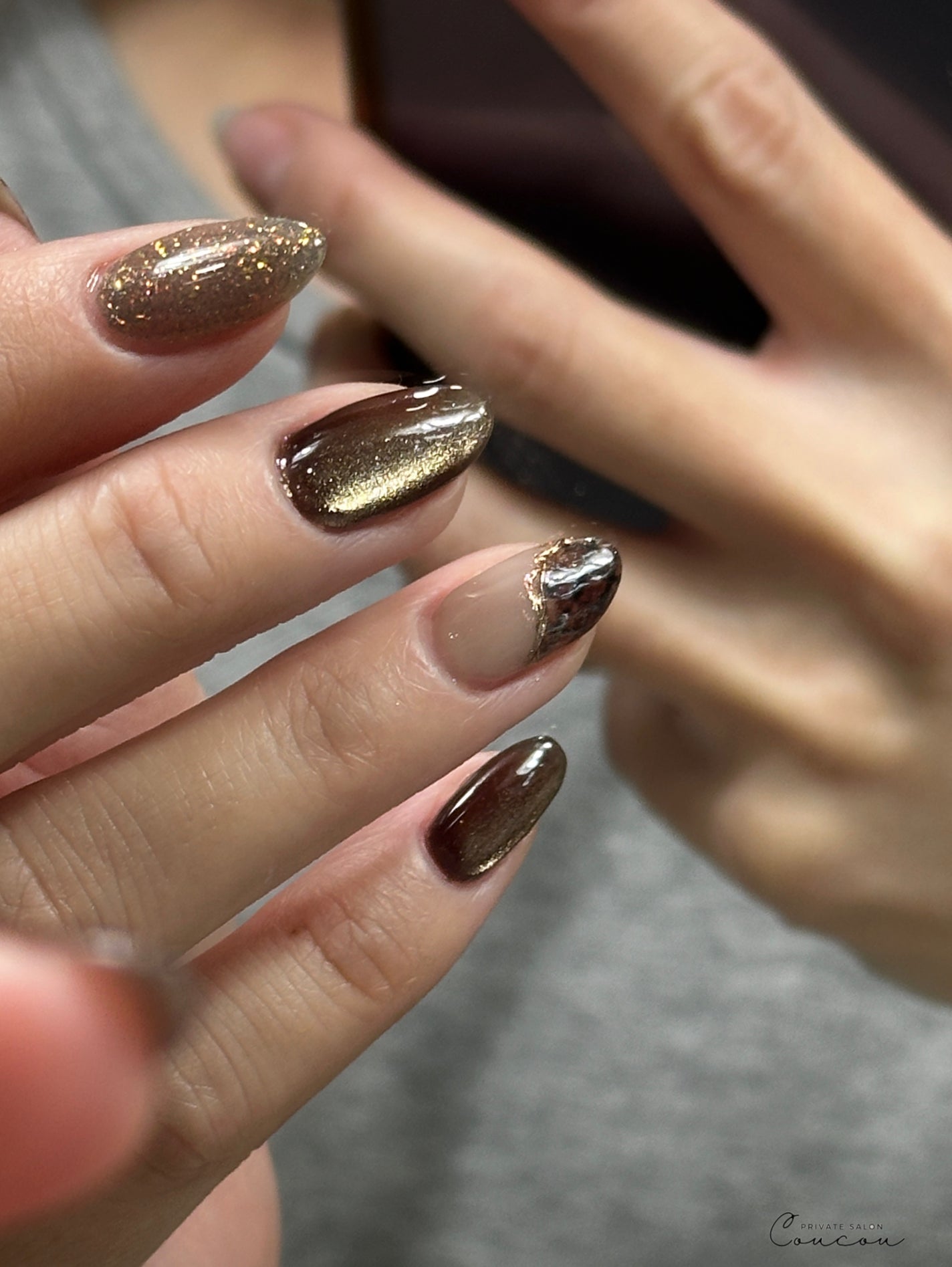 🐒ズボラママみっちゃんの高見えネイル💅 on LIPS 「←他にもたくさん投稿してます@shinygelさんのバイオマス..」(1枚目)