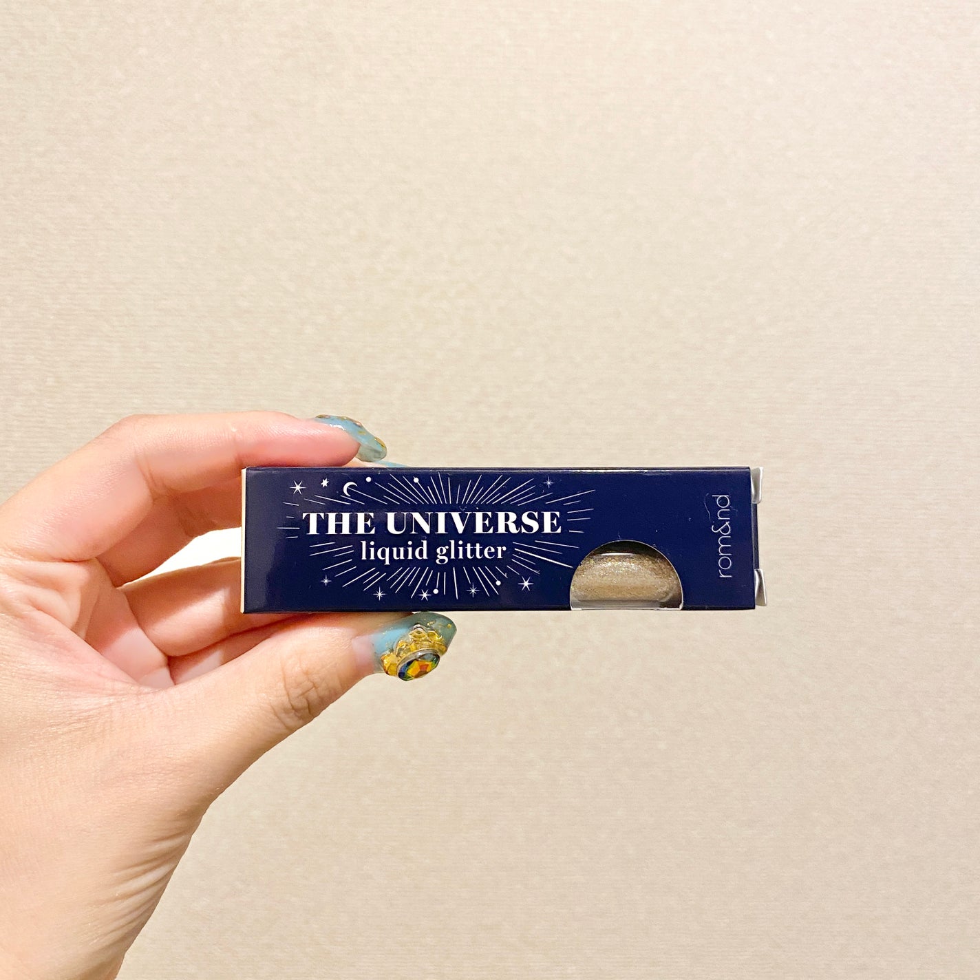 リキッド グリッター シャドウ/rom&nd/グリッターを使ったクチコミ(5枚目)