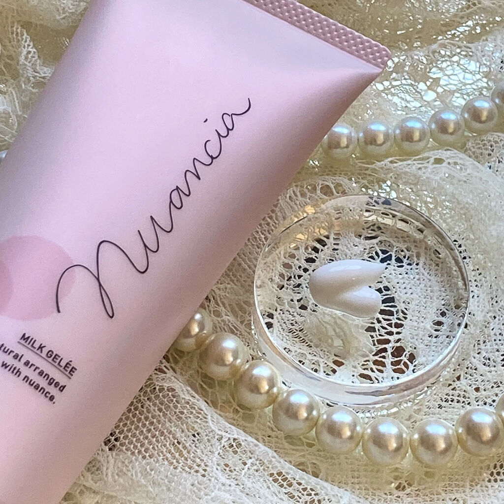 ニュアンシア まとめ髪アレンジ ミルクジュレ/柳屋/ヘアジェル by 梅ちゃんアラフィフツヤ肌オタク