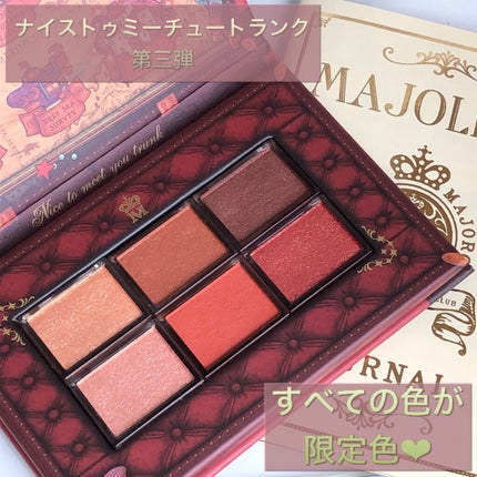 ナイストゥミーチュートランク テラコッタベージュ 暖流の底/MAJOLICA MAJORCA/アイシャドウパレットを使ったクチコミ(1枚目)