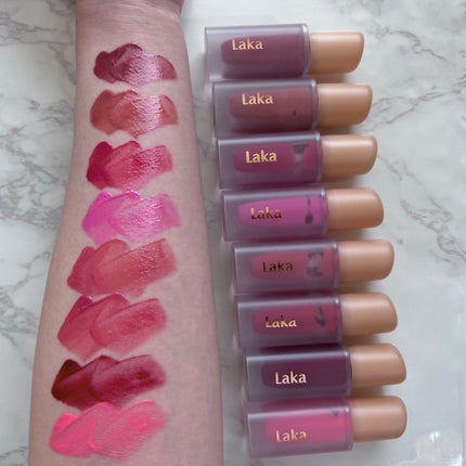 フルーティーグラムティント/Laka/リップティントを使ったクチコミ(4枚目)