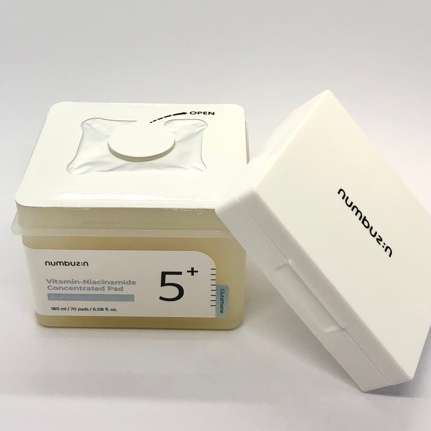 5番 白玉グルタチオンCフィルムパッド/numbuzin/トナーパッドを使ったクチコミ(2枚目)