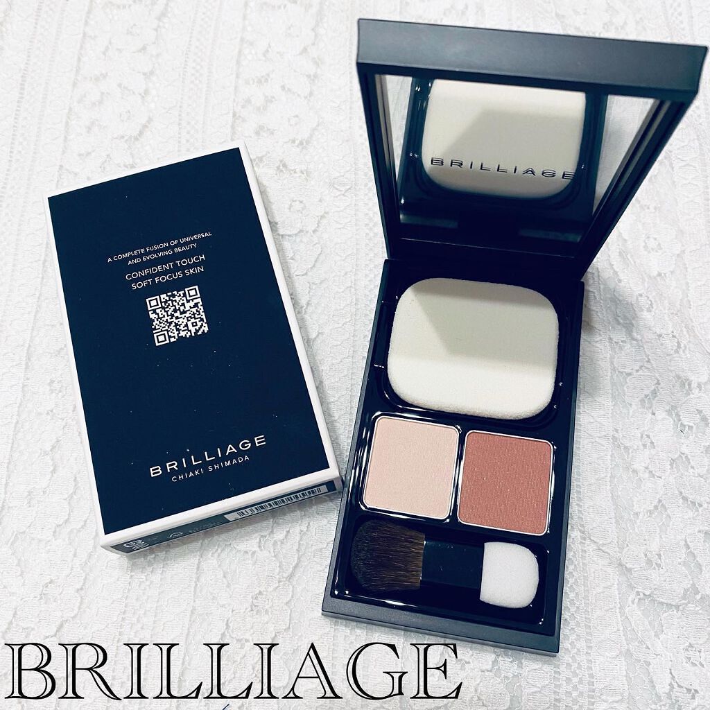 パウダリーファンデーション コンフィデントタッチ セカンドスキン/ブリリアージュ/パウダーファンデーションを使ったクチコミ（1枚目）