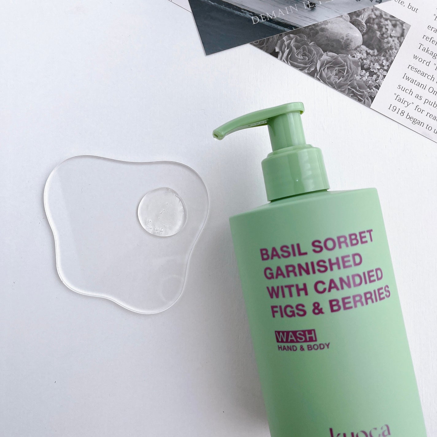 バジルソルベ ハンド&ボディウォッシュ/KUOCA/ボディソープを使ったクチコミ(3枚目)