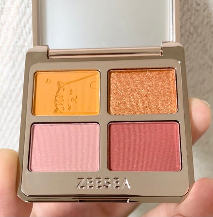 アニマルアイシャドウ(4シェード)/ZEESEA/アイシャドウパレットを使ったクチコミ(2枚目)