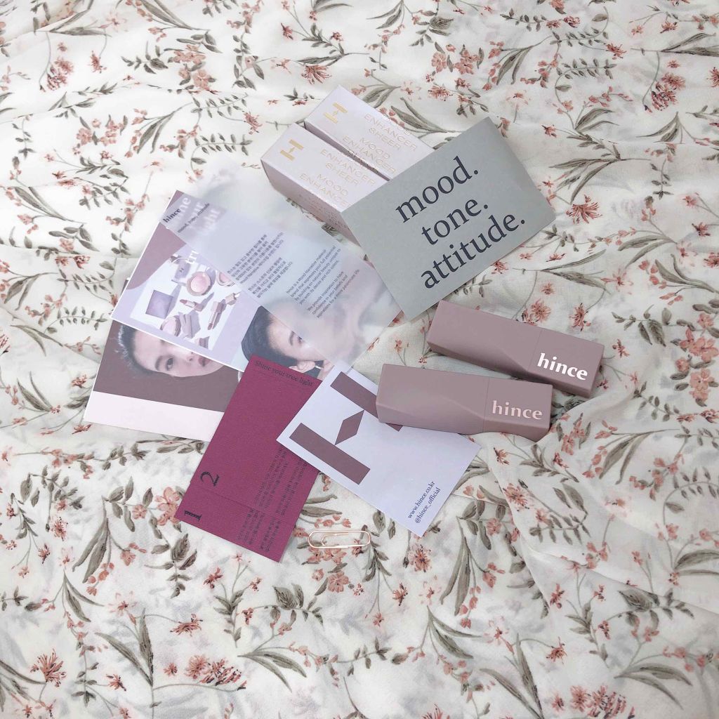 ムードインハンサーシアー/hince/口紅を使ったクチコミ（2枚目）