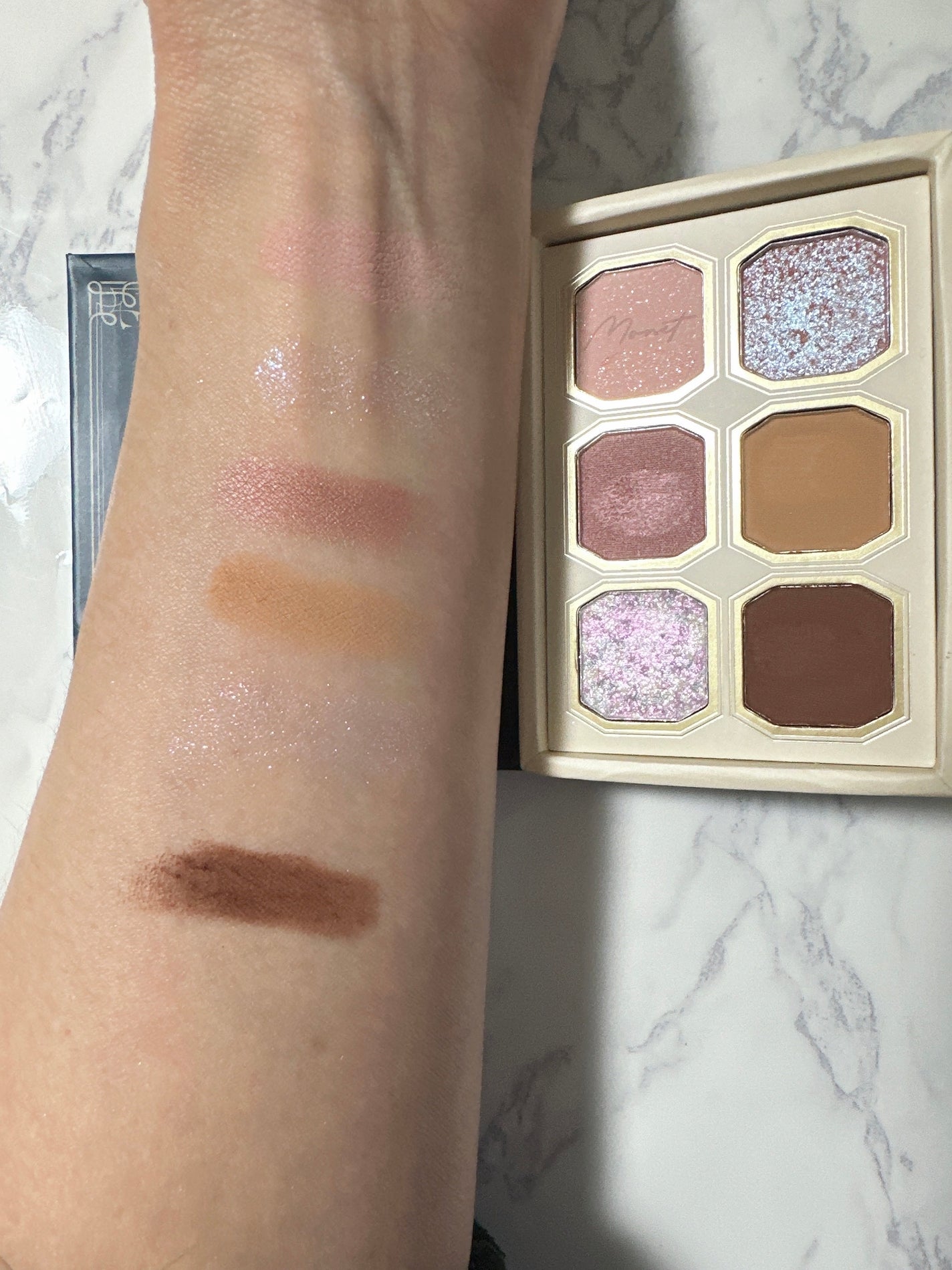 絵画アイシャドウパレット/MilleFée/アイシャドウパレットを使ったクチコミ(4枚目)